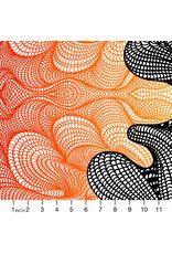 PD's Adrienne Leban Collection ON SALE-BioGeo-2, Bio Banter in Warm, Dinner Napkin