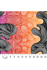 PD's Adrienne Leban Collection ON SALE-BioGeo-2, Bio Banter in Warm, Dinner Napkin