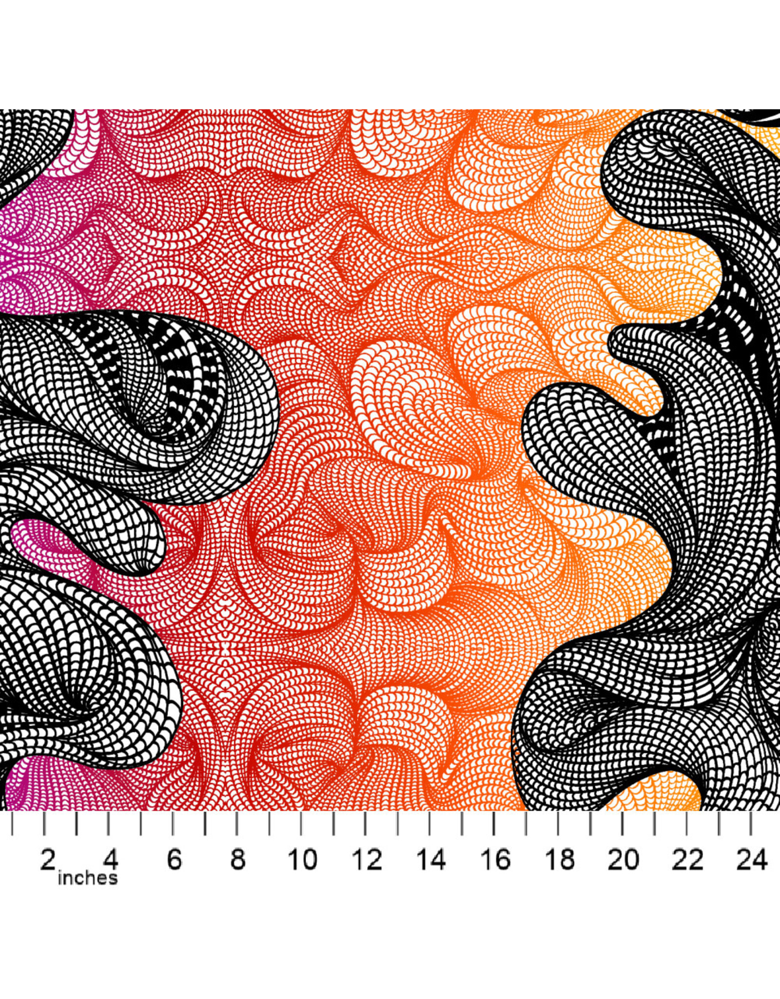 PD's Adrienne Leban Collection ON SALE-BioGeo-2, Bio Banter in Warm, Dinner Napkin