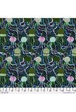 PD'S Free Spirit Collection Rising Tide, Abyss in Green, Dinner Napkin
