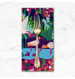 PD'S Free Spirit Collection Rising Tide, Cove in Multi, Dinner Napkin