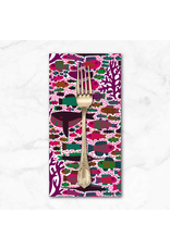 PD'S Free Spirit Collection Rising Tide, Drifting in Pink, Dinner Napkin