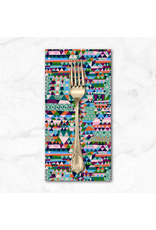 PD'S Free Spirit Collection Rising Tide, Ripple in Mint, Dinner Napkin