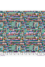Monika Forsberg Rising Tide, Ripple in Mint, Fabric Half-Yards