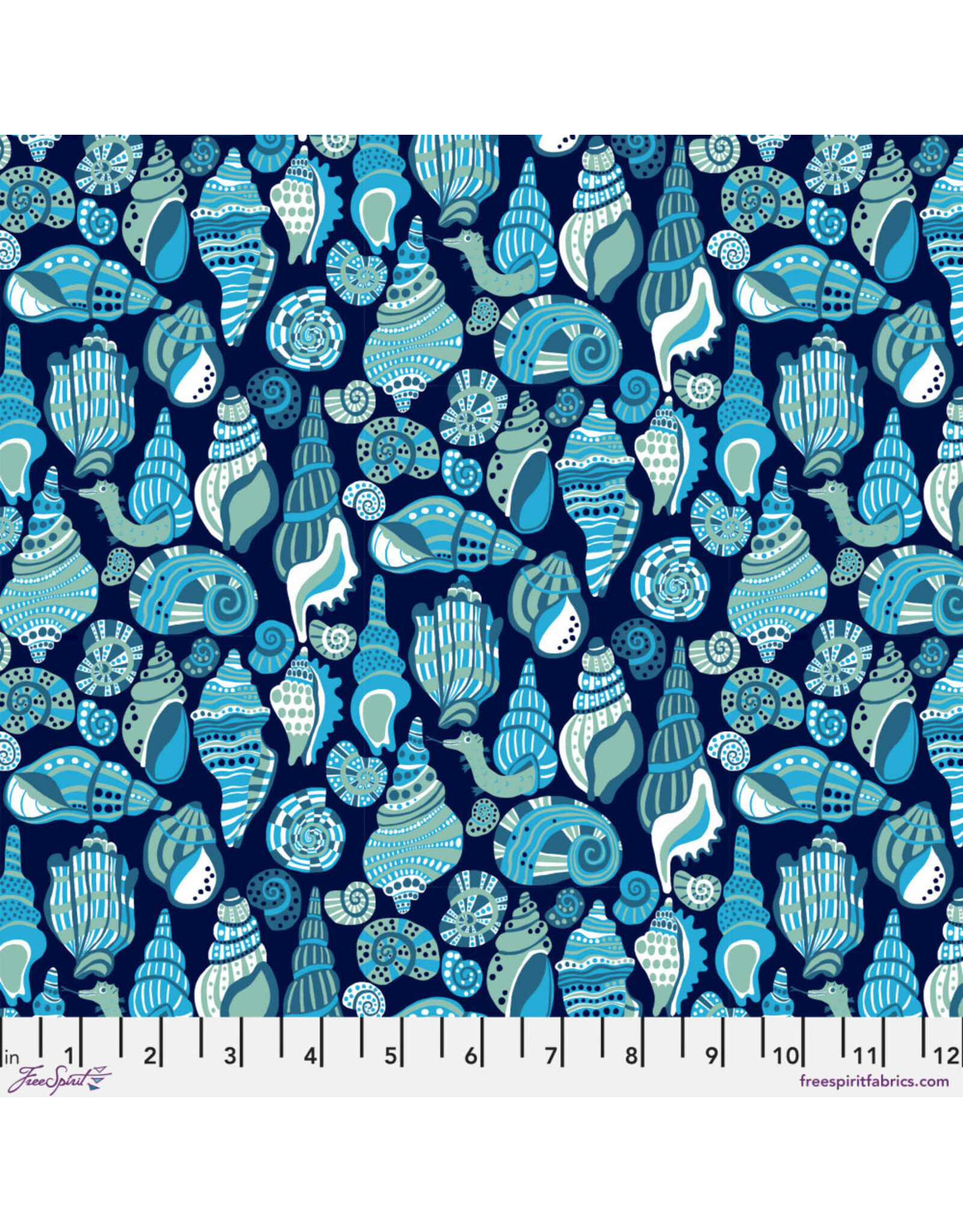 PD'S Free Spirit Collection Rising Tide, Rock Pool in Blue, Dinner Napkin