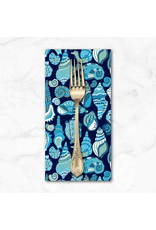 PD'S Free Spirit Collection Rising Tide, Rock Pool in Blue, Dinner Napkin
