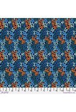 PD'S Free Spirit Collection Rising Tide, Seagrass in Blue, Dinner Napkin