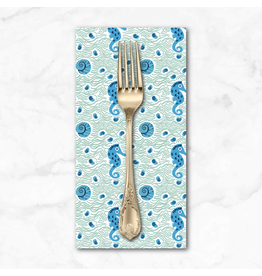 PD'S Free Spirit Collection Rising Tide, Shallows in Mint, Dinner Napkin