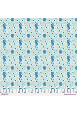 Monika Forsberg Rising Tide, Shallows in Mint, Fabric Half-Yards