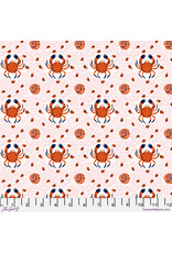 PD'S Free Spirit Collection Rising Tide, Shore Line in Pink, Dinner Napkin