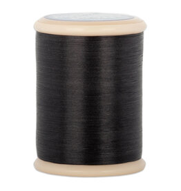 YLI YLI Cotton Hand Quilting Thread, BLK Black, 40wt, 3 ply, 500 yd spool