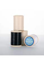 YLI YLI Cotton Hand Quilting Thread, BLK Black, 40wt, 3 ply, 500 yd spool