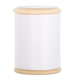 YLI YLI Cotton Hand Quilting Thread, WHT White, 40wt, 3 ply, 500 yd spool
