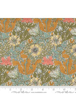 Barbara Brackman Morris Manor, Best of Morris, Compton in Porcelain, Fabric Half-Yards