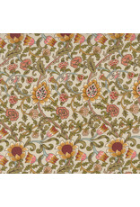 Barbara Brackman Morris Manor, Best of Morris, Evenlode in Porcelain, Fabric Half-Yards
