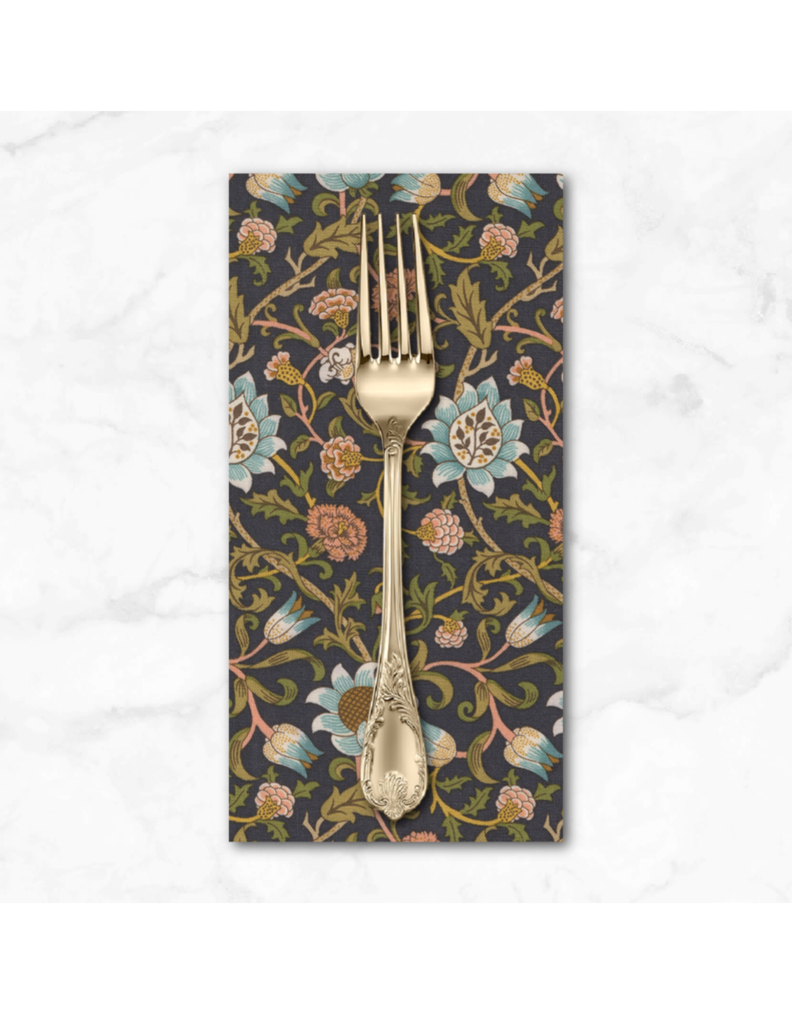 PD's Barbara Brackman Collection Morris Manor, Best of Morris, Evenlode in Twilight, Dinner Napkin