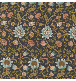 Barbara Brackman Morris Manor, Best of Morris, Evenlode in Twilight, Fabric Half-Yards