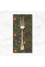 PD's Barbara Brackman Collection Morris Manor, Best of Morris, Larkspur in Ebony, Dinner Napkin