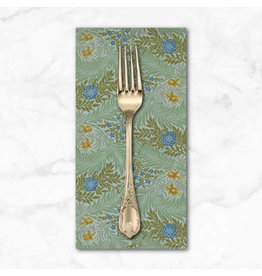 PD's Barbara Brackman Collection Morris Manor, Best of Morris, Larkspur in Sky, Dinner Napkin