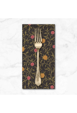 PD's Barbara Brackman Collection Morris Manor, Best of Morris, Scroll in Ebony, Dinner Napkin