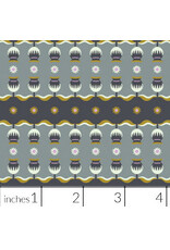 Kathy Doughty ON SALE-5 YARD CUT, Wandering Eye, Gumnut in Neutral