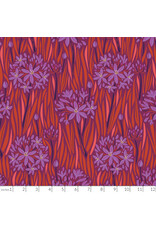 Kathy Doughty Wandering Eye, Agapantha in Warm, Fabric Half-Yards Kathy Doughty Wandering Eye, Agapantha in Warm, Fabric Half-Yards