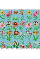 Kaffe Fassett Collective Kaffe Collective, Flower Studies in Blue, Fabric Half-Yards