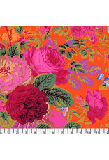 PD's Kaffe Fassett Collection Kaffe Collective, Gradi Floral in Tomato, Dinner Napkin
