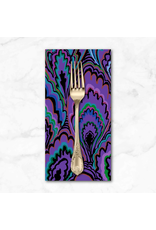 PD's Kaffe Fassett Collection Kaffe Collective, Marble Scallops in Purple, Dinner Napkin