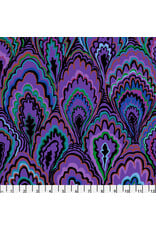 Kaffe Fassett Collective Kaffe Collective 2025, Marble Scallops in Purple, Fabric Half-Yards