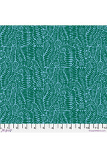 PD's Kaffe Fassett Collection Kaffe Collective, SM Fronds in Turquoise, Dinner Napkin
