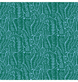 Kaffe Fassett Collective Kaffe Collective 2025, SM Fronds in Turquoise, Fabric Half-Yards