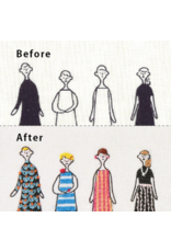 Lecien ON ORDER-100 Ladies (Ne-San) in White, Embroidery Sampler