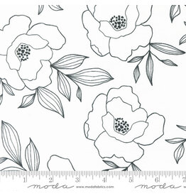 Alli K Design Gilded, Bold Blossoms in Paper, Fabric Half-Yards