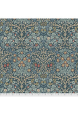 William Morris & Co. Morris & Co., Classics, Blackthorne in Indigo, Fabric Half-Yards
