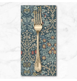 PD's William Morris Collection Morris & Co., Classics, Blackthorn in Indigo, Dinner Napkin