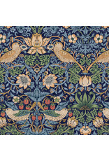 William Morris & Co. Morris & Co, Classics, Strawberry Thief in Navy, Fabric Half-Yards
