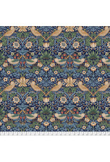 William Morris & Co. Morris & Co, Classics, Strawberry Thief in Navy, Fabric Half-Yards