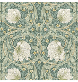 William Morris & Co. Morris & Co, Classics, Small Pimpernel in Olive, Fabric Half-Yards