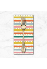 PD's Cloud9 Collection Happy Homestead, Stripes and Stitches in Multi, Dinner Napkin