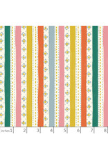 PD's Cloud9 Collection Happy Homestead, Stripes and Stitches in Multi, Dinner Napkin