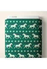Cloud9 Fabrics Happy Homestead, Howdy in Green, Fabric Half-Yards