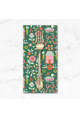 PD's Cloud9 Collection Happy Homestead, Homestead in Green, Dinner Napkin