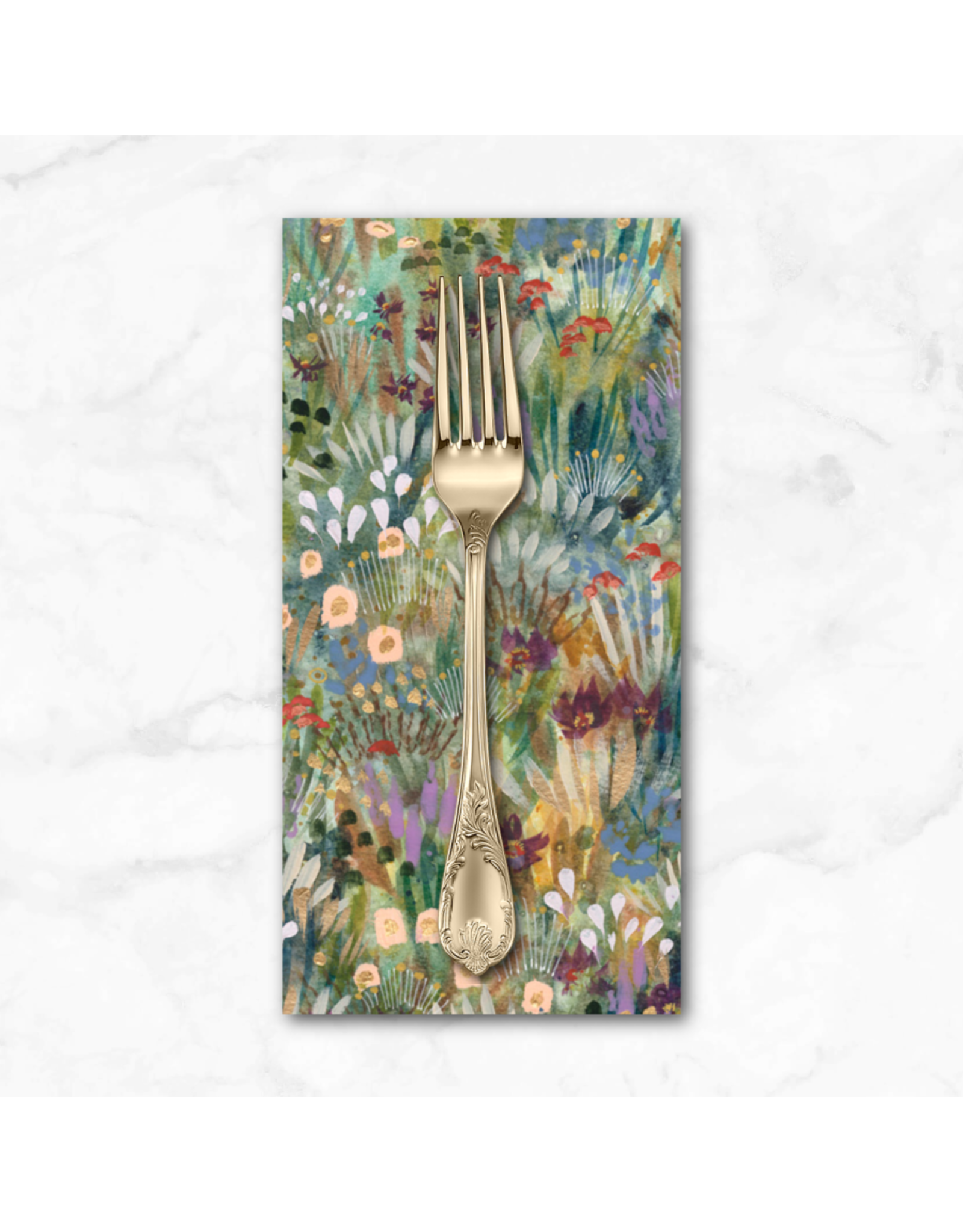 PD's Create Joy Project Collection Wanderlust, Wildflower Grove in Field, Dinner Napkin