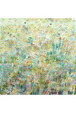 Create Joy Project Wanderlust, Wildflower Grove Border Print in Field, Fabric Half-Yards