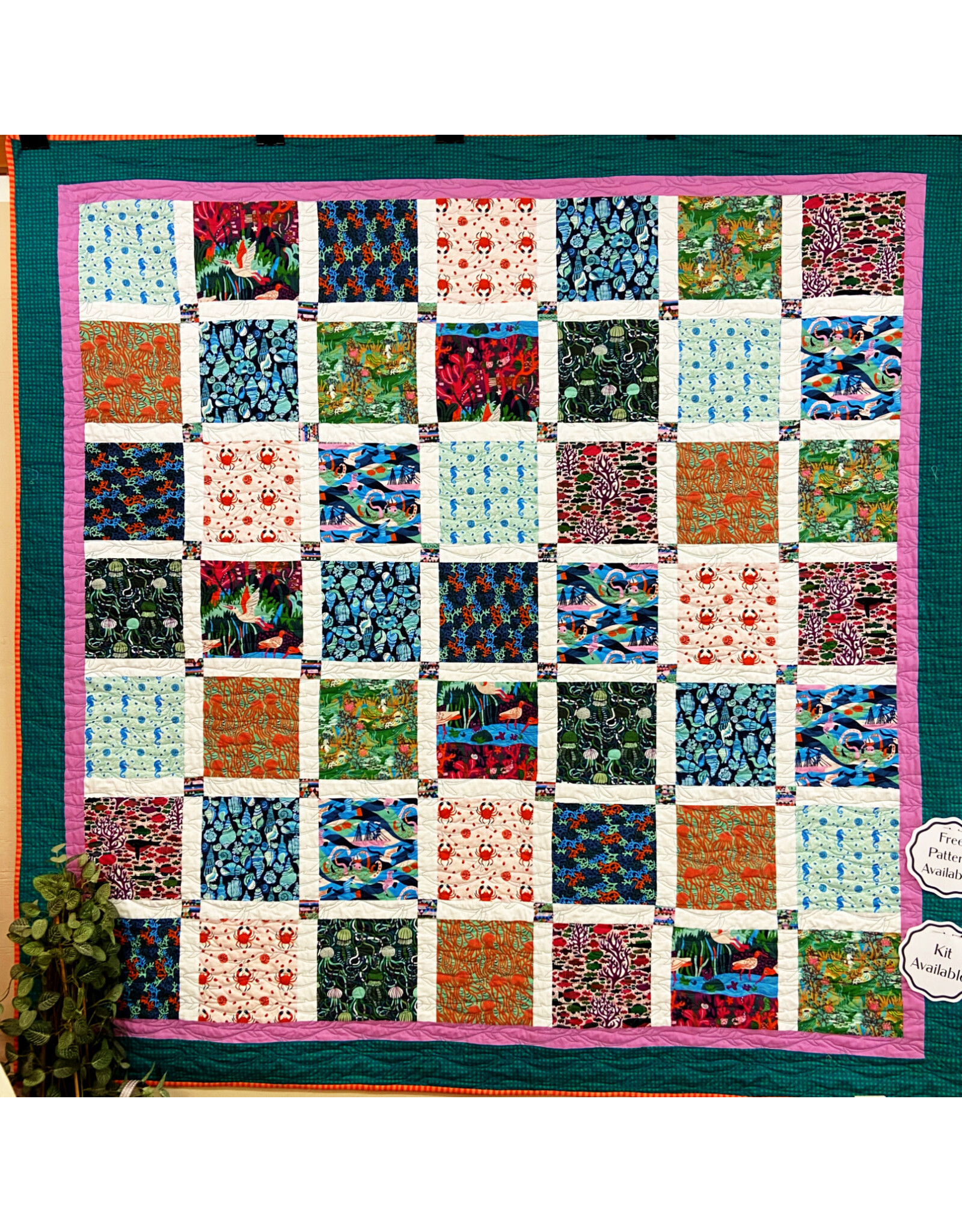 Picking Daisies SLO Blocks Quilt Kit