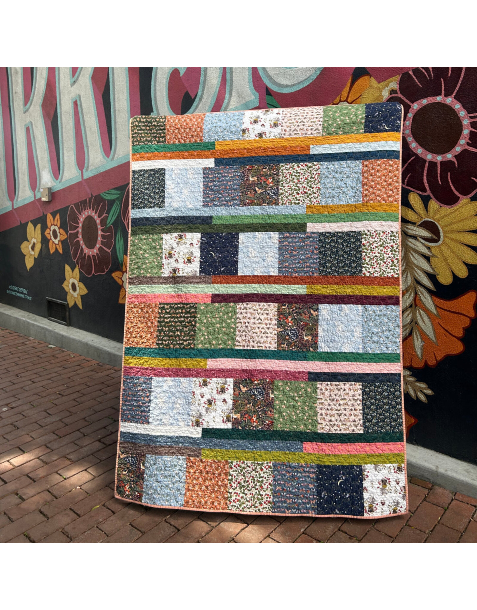 PD Under the Canopy Boho Chic Quilt Kit - Fabric to make a 64" x 70”  Quilt Top