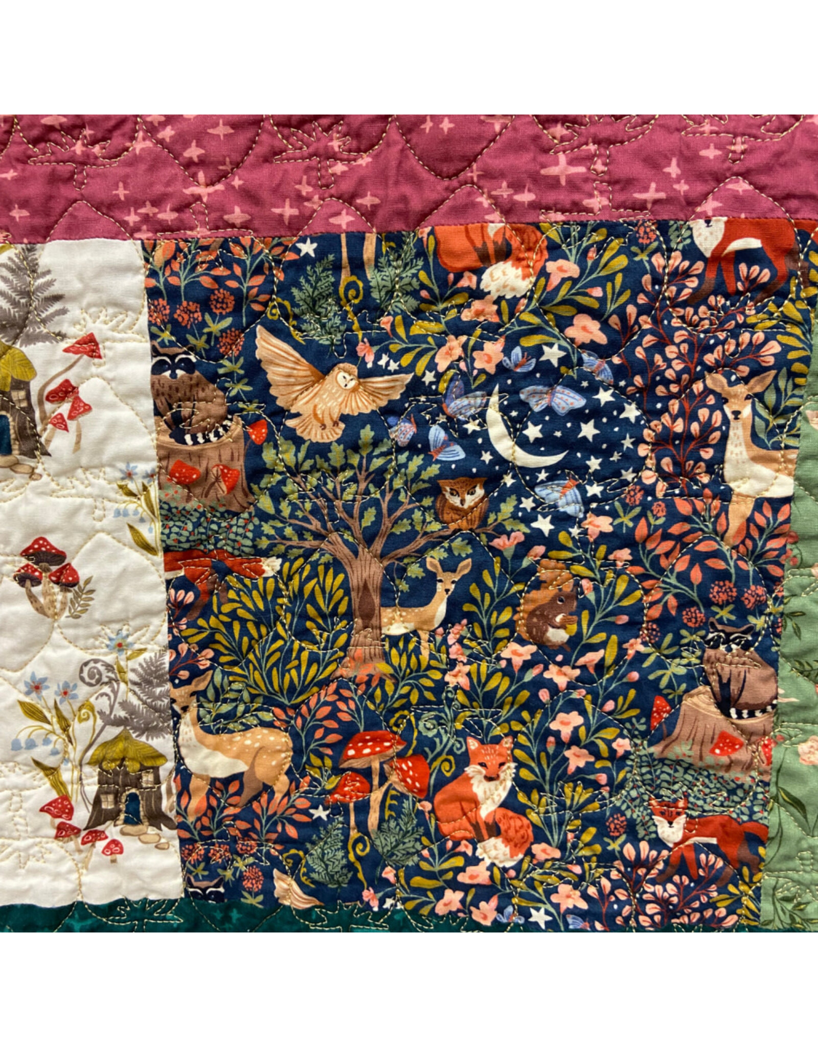 PD Under the Canopy Boho Chic Quilt Kit - Fabric to make a 64" x 70”  Quilt Top