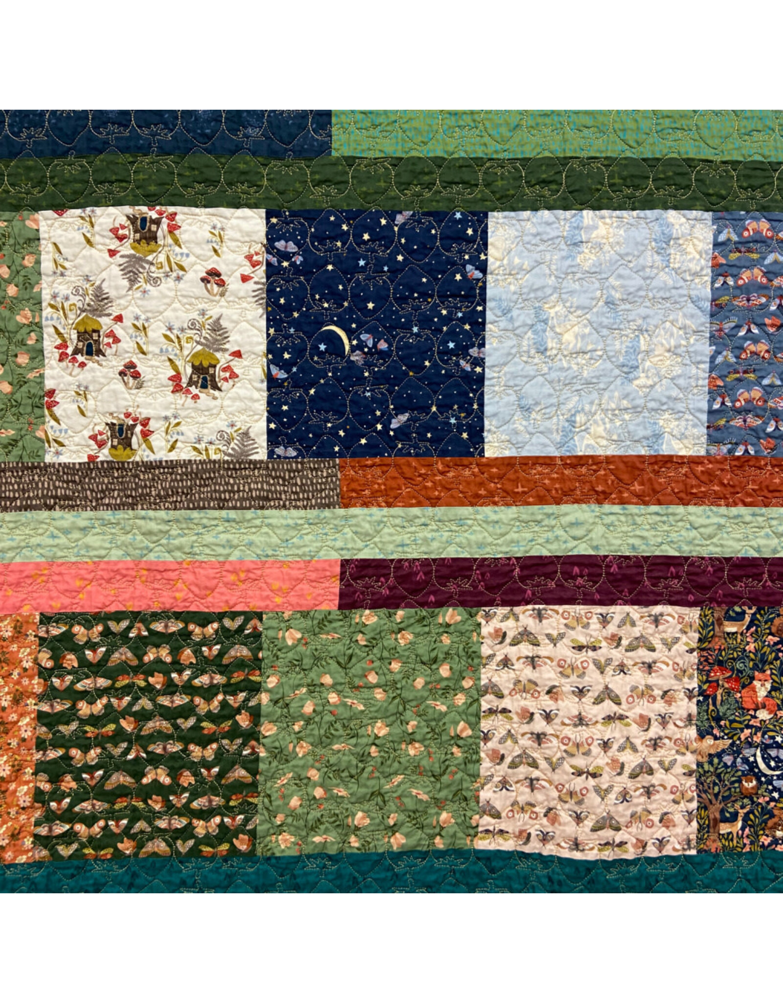PD Under the Canopy Boho Chic Quilt Kit - Fabric to make a 64" x 70”  Quilt Top