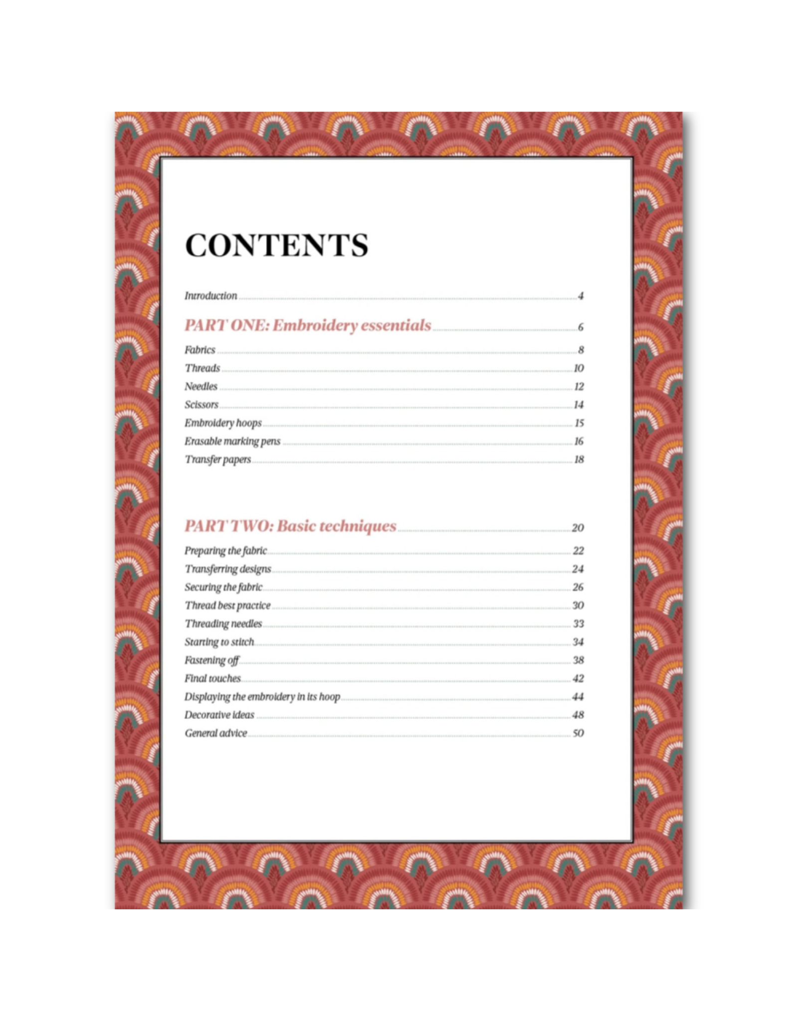 PD ON ORDER - The Embroidery Stitch Companion by Coline Bavois